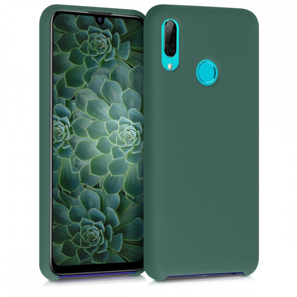 husa de telefon huawei p smart 2019 Husa pentru Huawei P Smart (2019), Silicon, Verde, 47824.166