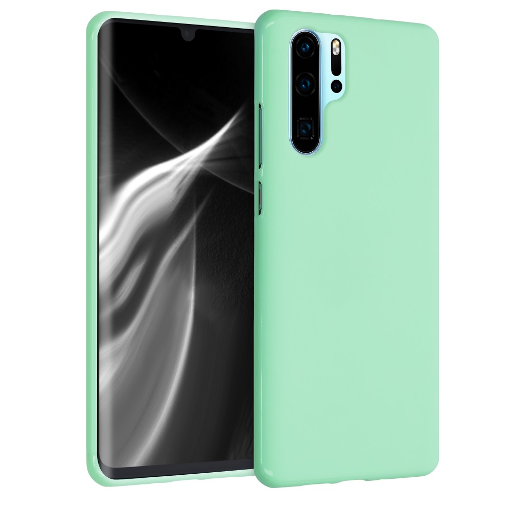 Husa pentru Huawei P30 Pro, Silicon, Verde, 47419.176