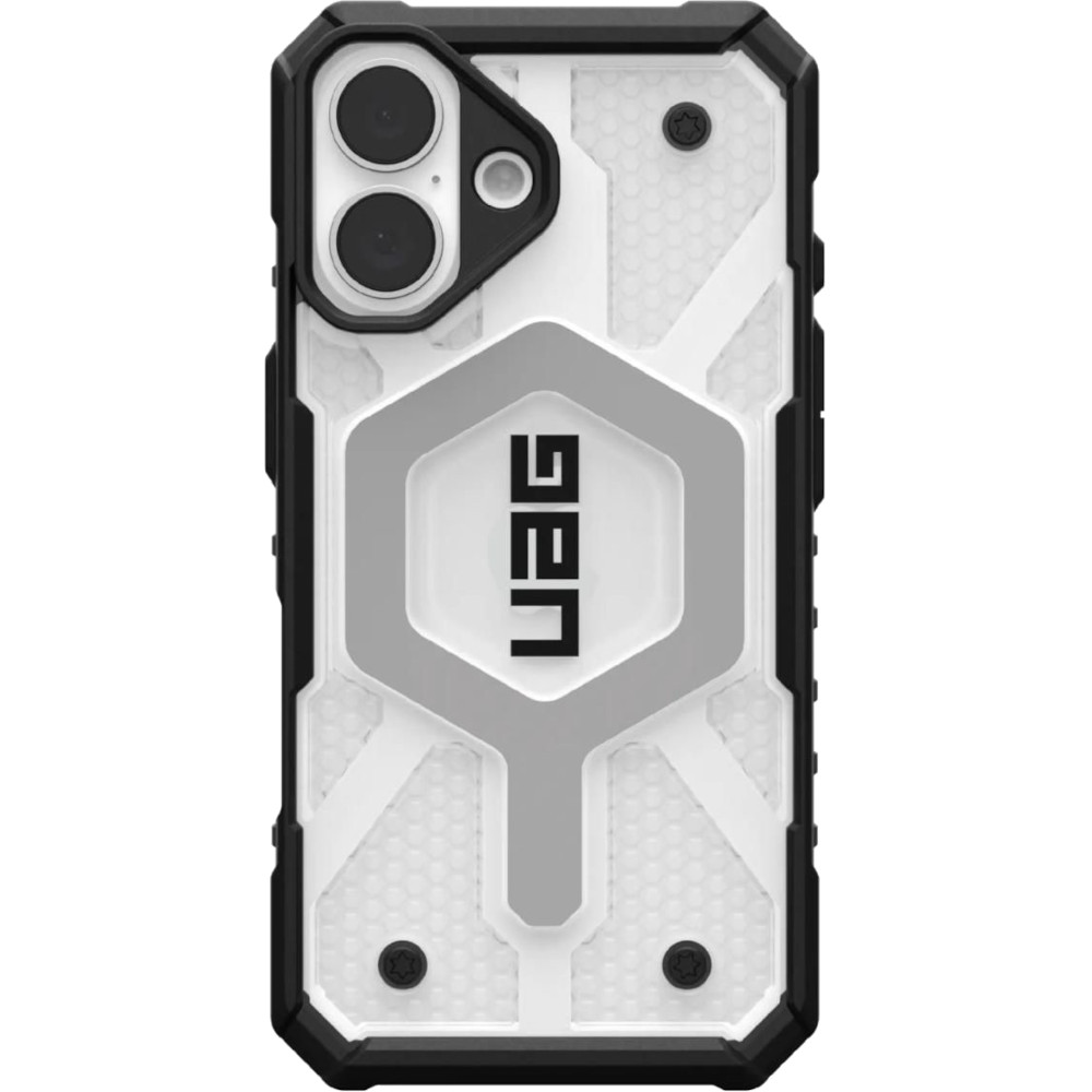 UAG Husa Pathfinder Clear MagSafe iPhone 16 Ice