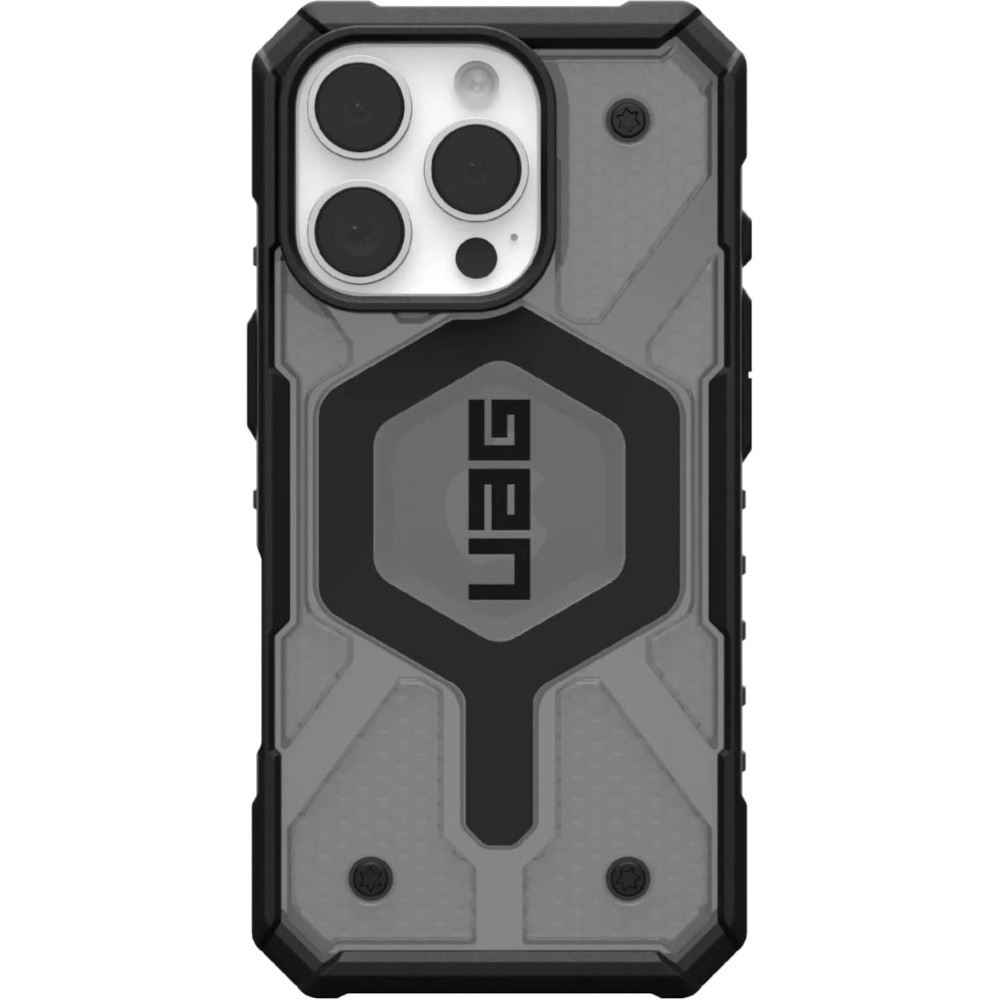 UAG Husa Pathfinder Clear MagSafe iPhone 16 Pro Max Ash