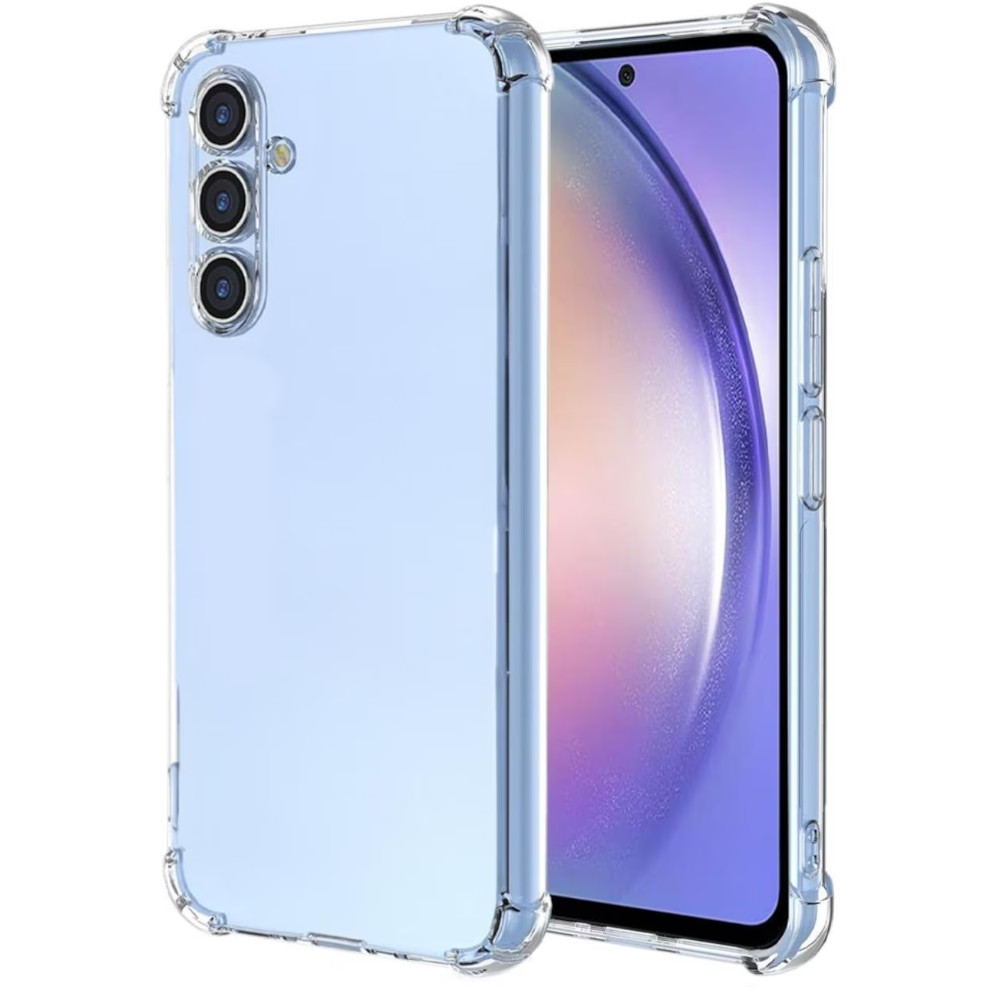 Husa de protectie Lemontti LEMHASGA35T pentru Samsung Galaxy A35, Antisoc, Transparent