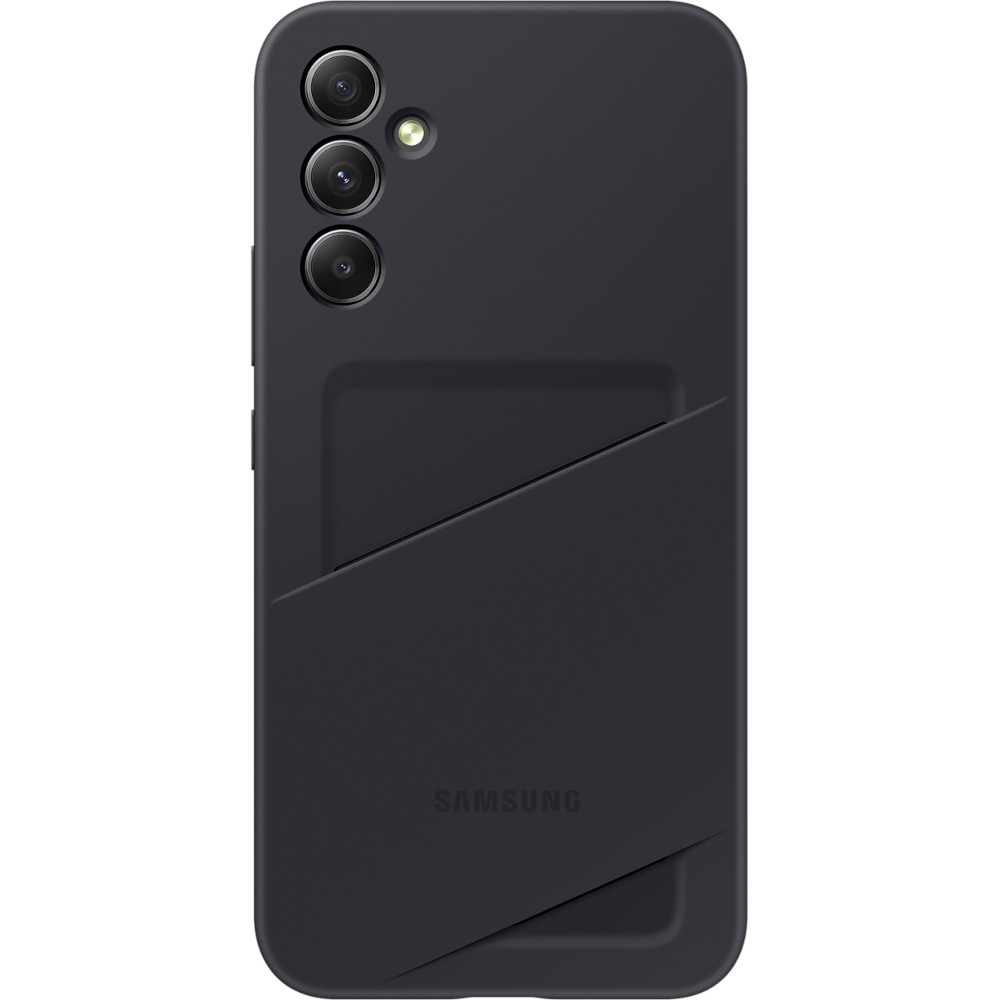 Husa de protectie Samsung Card Slot Case pentru Galaxy A34, Negru