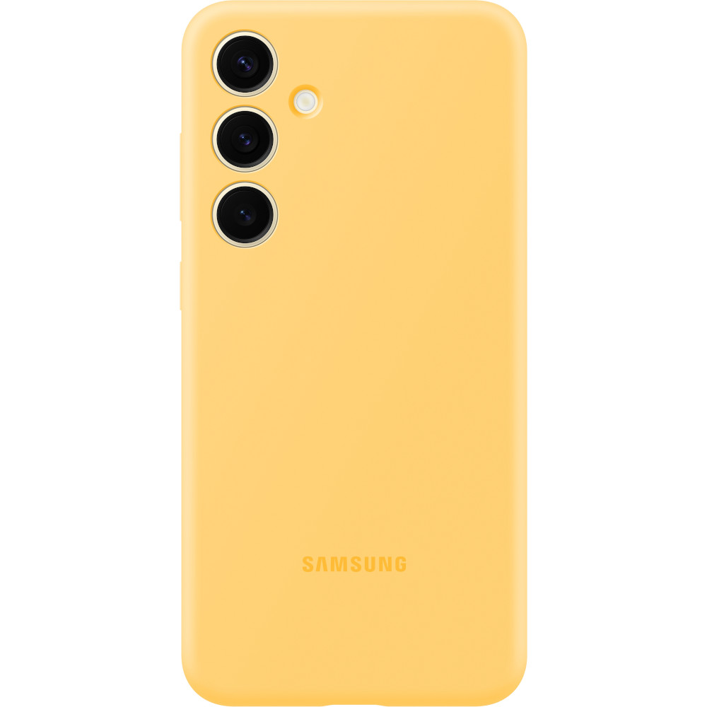 Husa Samsung Galaxy S24 Plus Silicone Case, Yellow