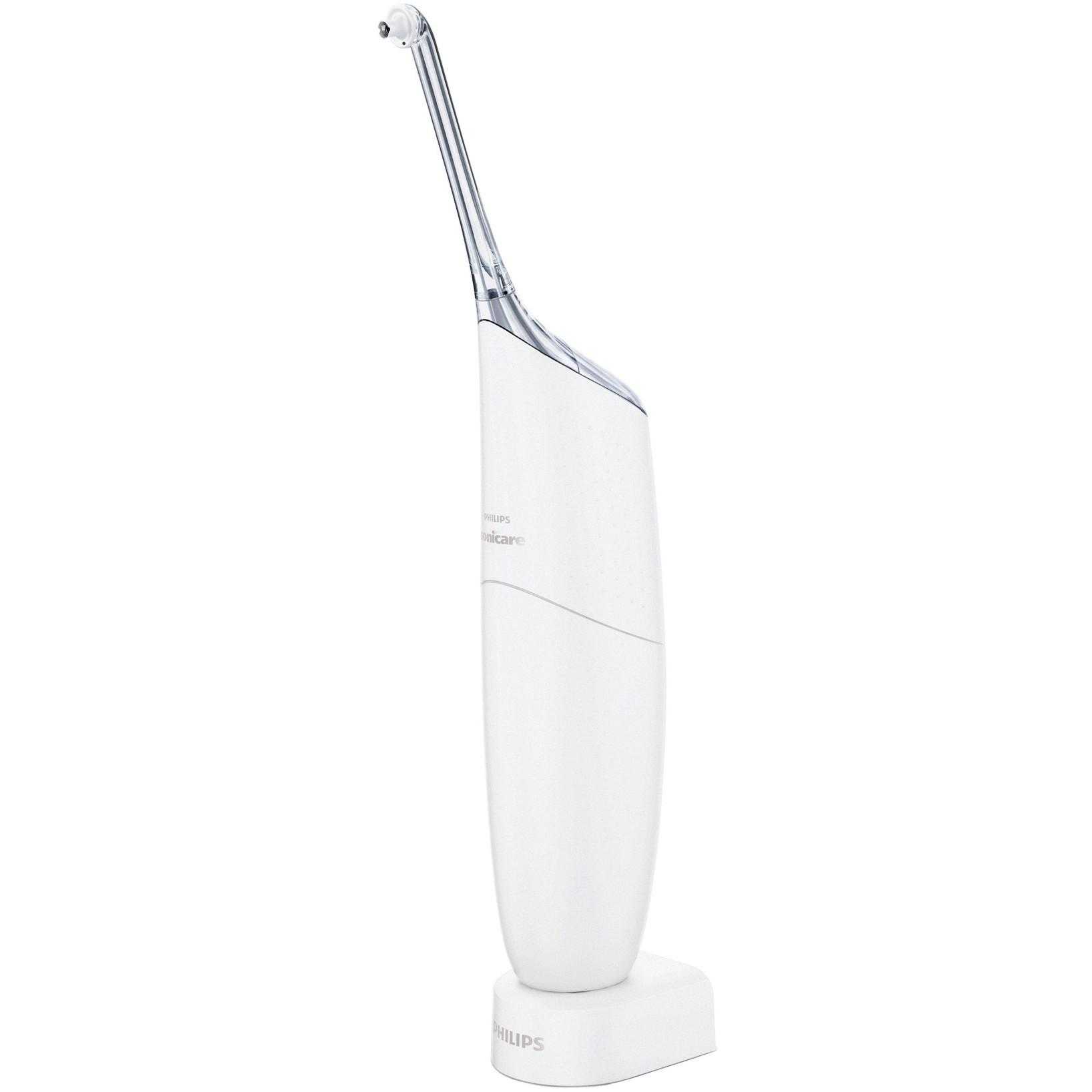 Aparat de curatare interdentara Philips Sonicare AirFloss Ultra HX8438/01, 3 programe, 2 capete, Alb/Gri