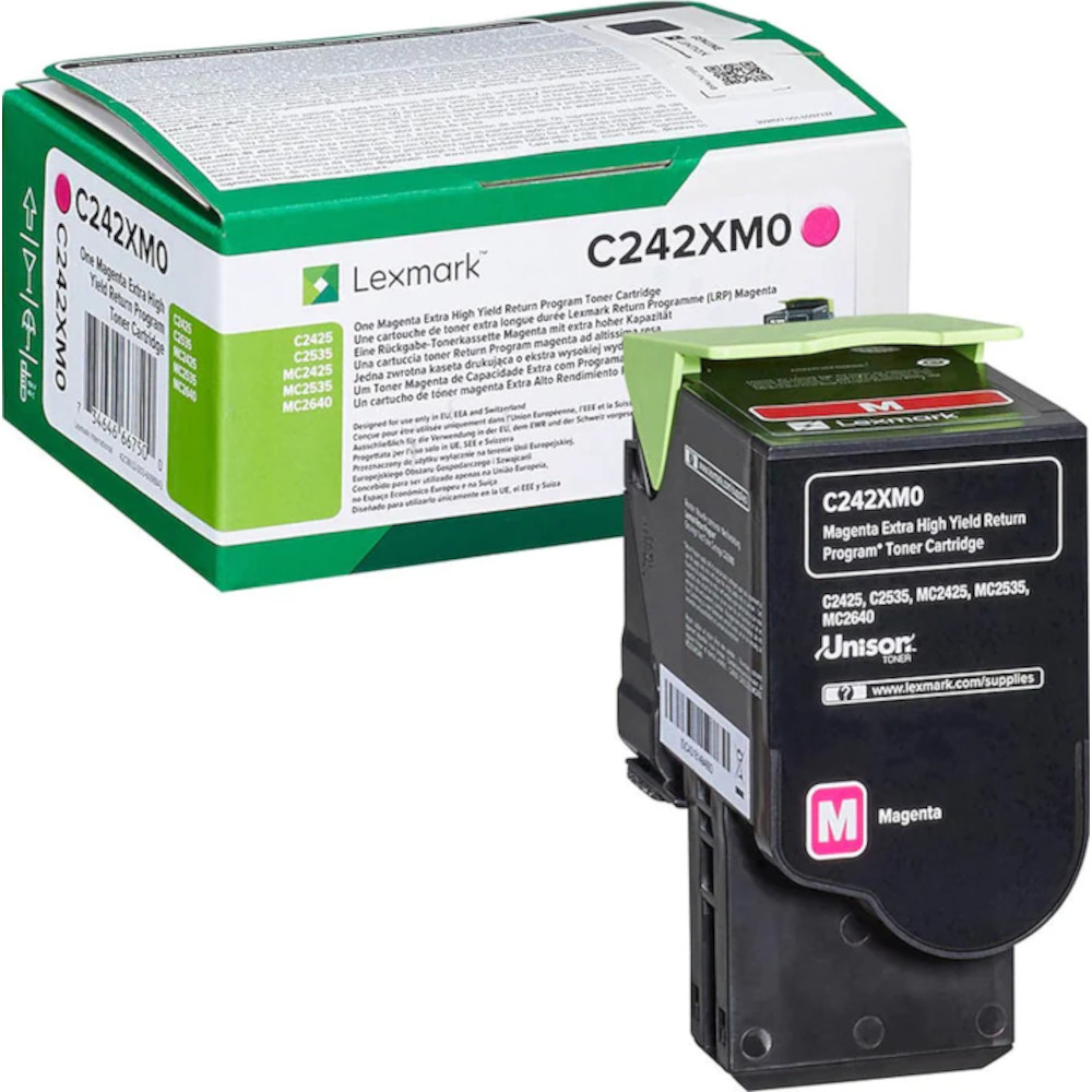 Toner Lexmark Magenta C242XM0