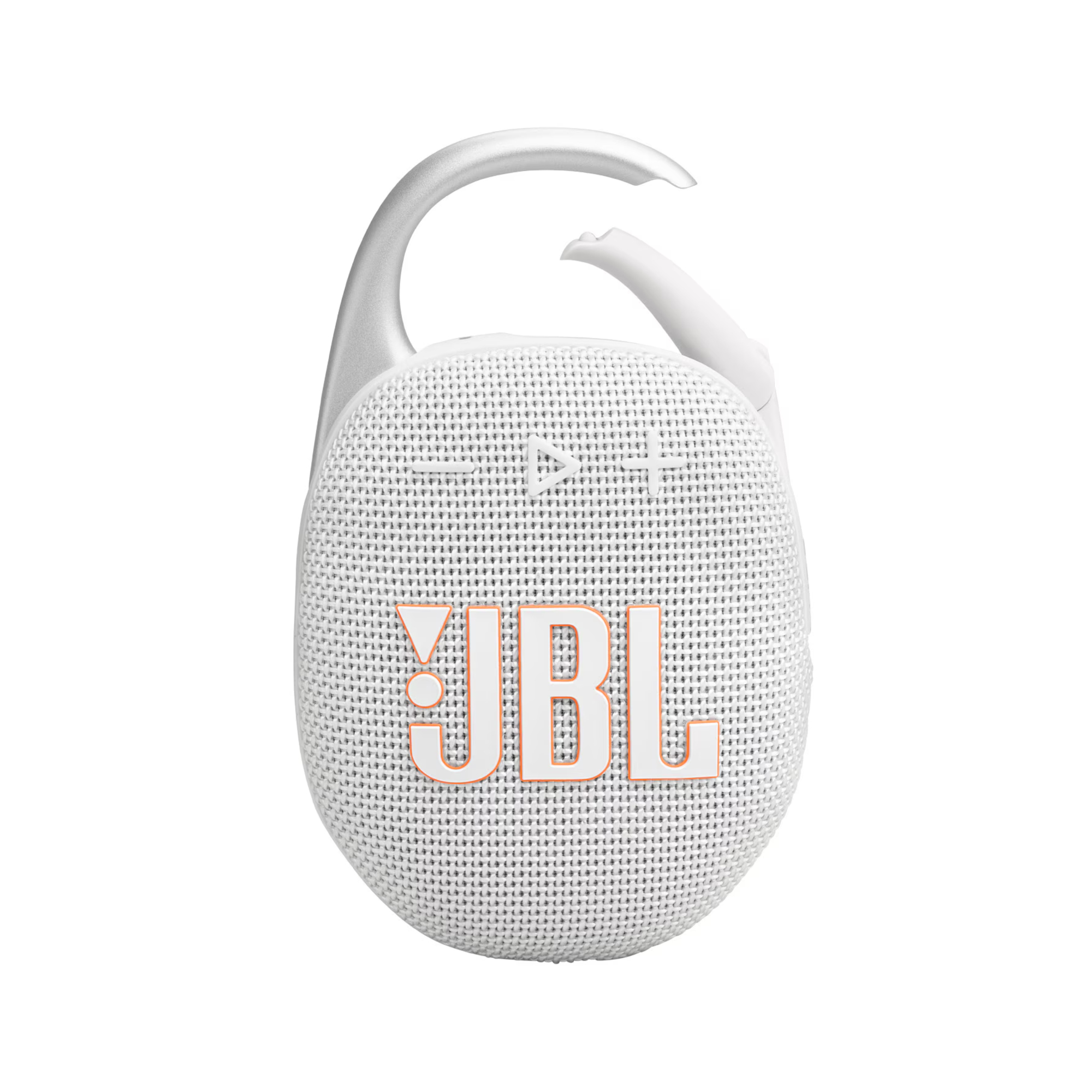 Boxa portabila JBL Clip 5, Bluetooth, IP67, Auracast, Alb