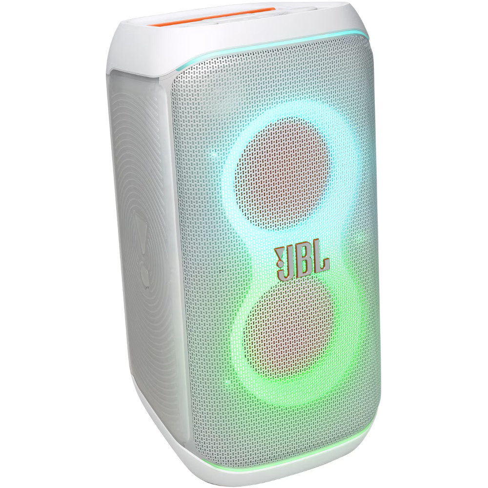 Sistem audio portabil JBL Club 120, 160W, Bluetooth, Auracast, AI Sound Boost, IPX4, Alb