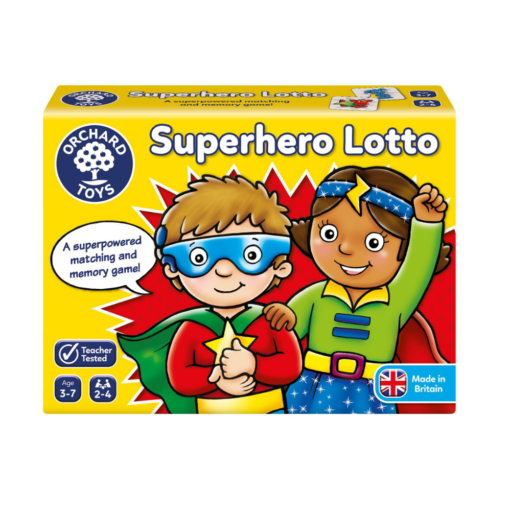 Joc educativ Supererou SUPERHERO LOTTO