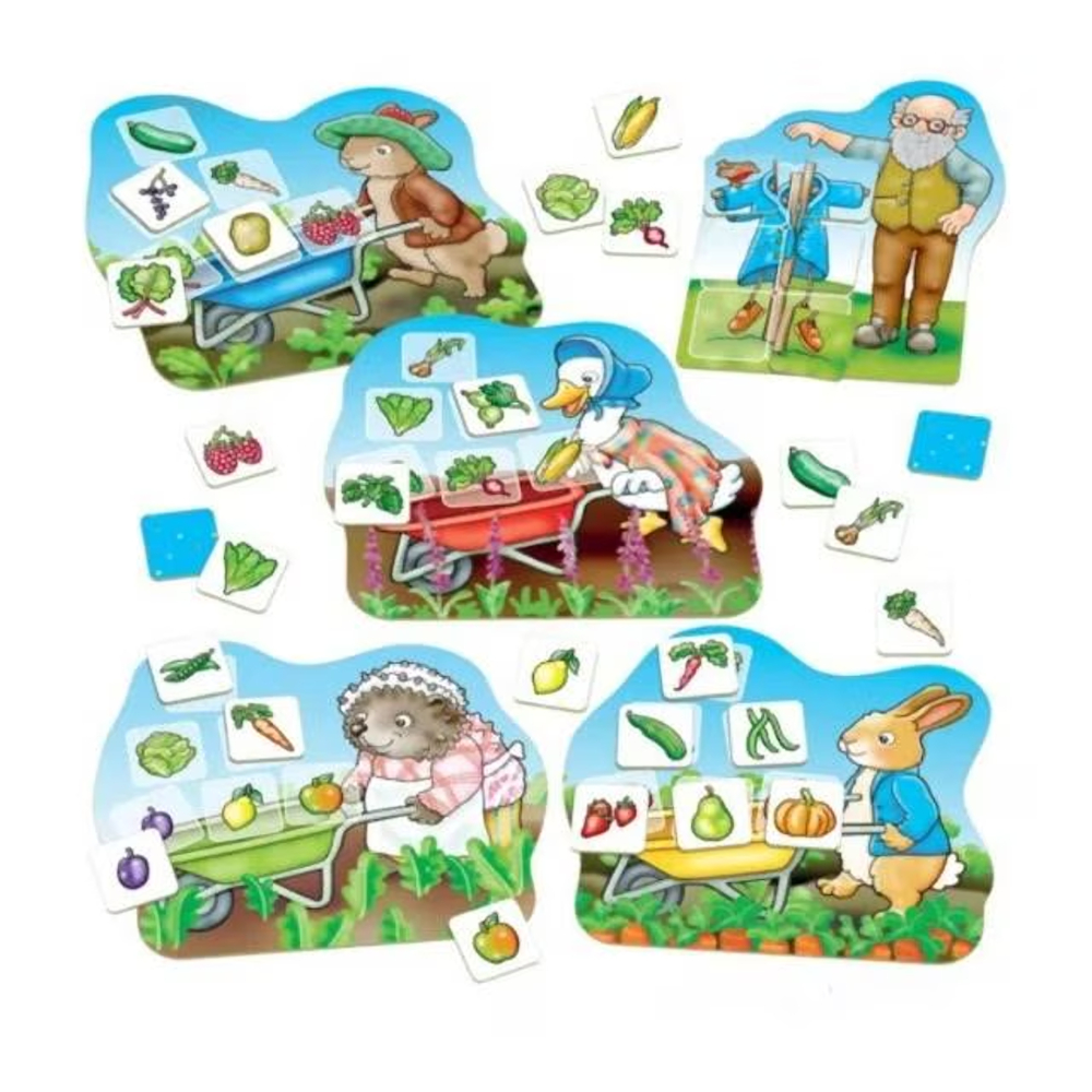 Joc educativ Loto Gradina Cu Legume Peter Rabbit