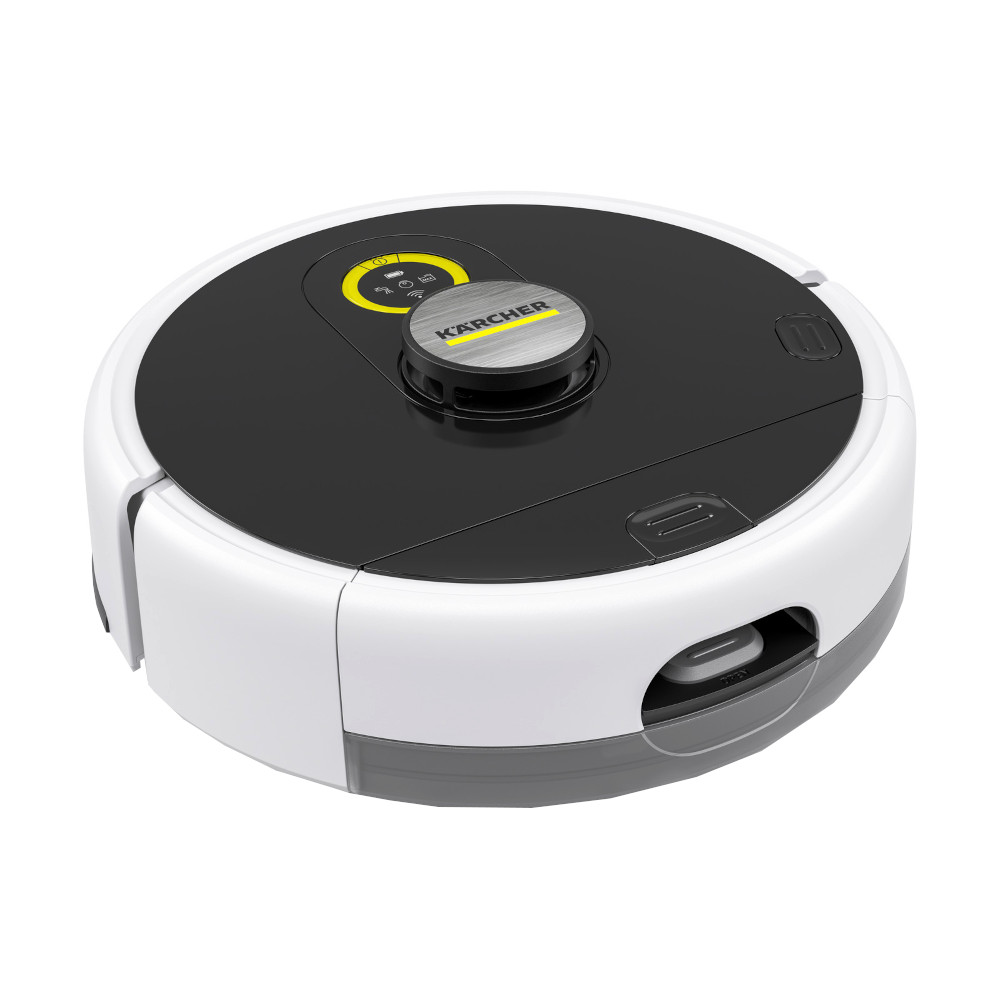 Aspirator robot Karcher RCF 3 1.269-660.0, Wi-Fi, Sistem de navigatie cu laser,  Alb/Negru