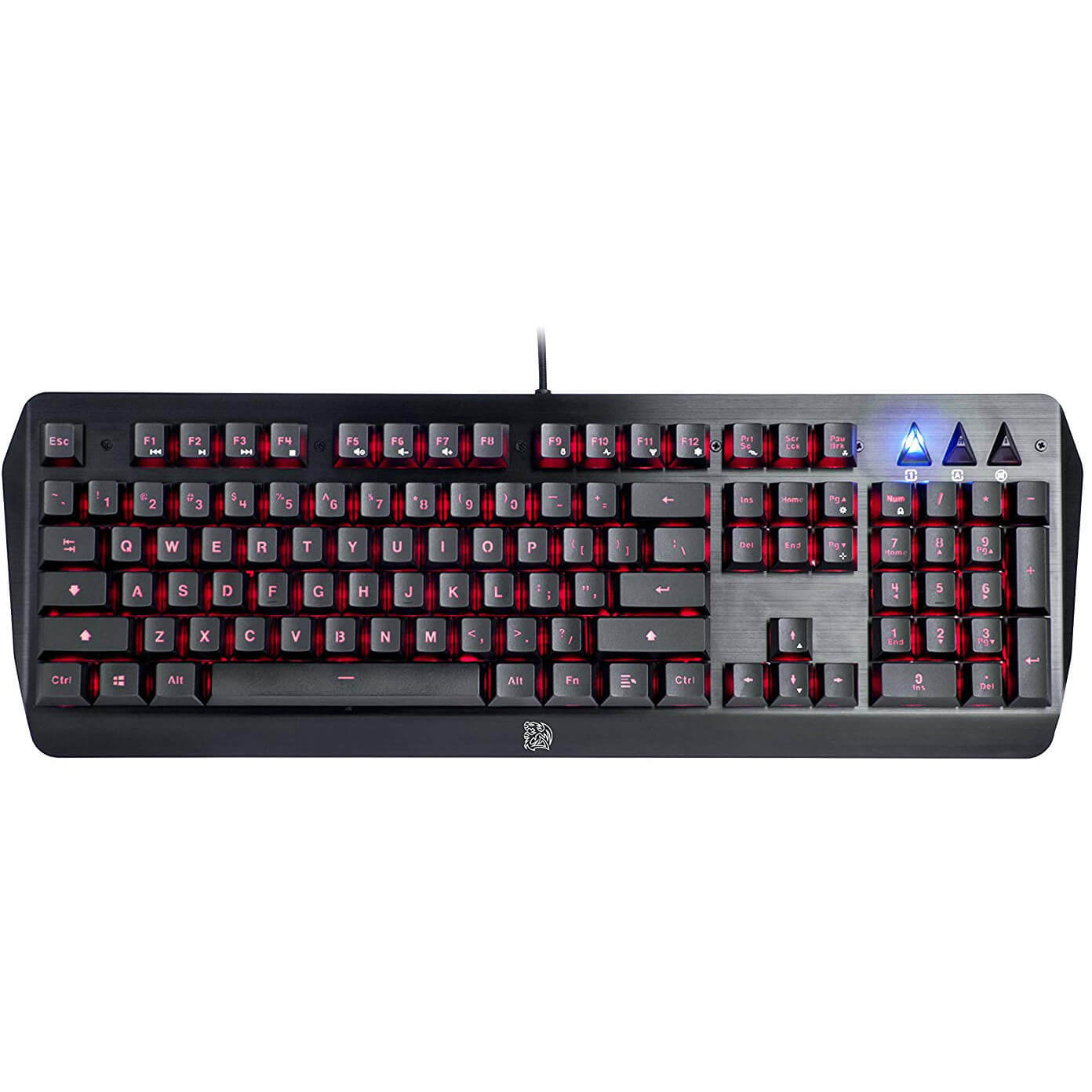 Tastatura gaming Tt eSPORTS Challenger Edge, Iluminare RGB