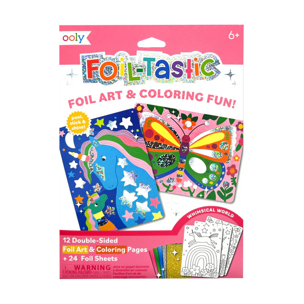 Kit Arta cu folie Foil-tastic - Whimsical World