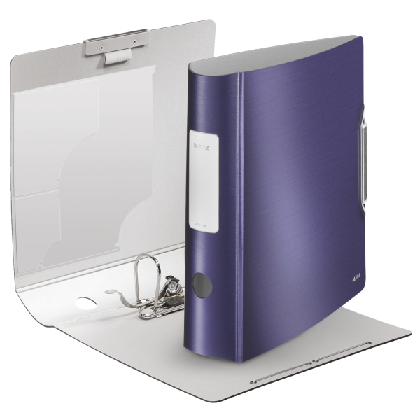 Biblioraft Leitz Active Style 180, 82mm, Polyfoam - Albastru Violet