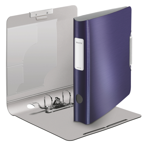 Biblioraft Leitz Active Style 180, 50mm, Polyfoam - Albastru Violet