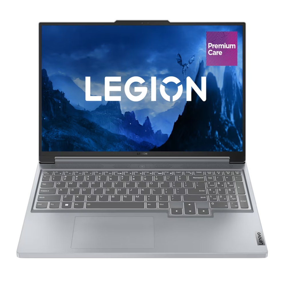 Laptop gaming Lenovo Legion Slim 5 16APH8, 16", WUXGA, AMD Ryzen 5 7640HS, 16GB RAM, 512GB SSD, GeForce RTX 4060, Misty Grey, No OS
