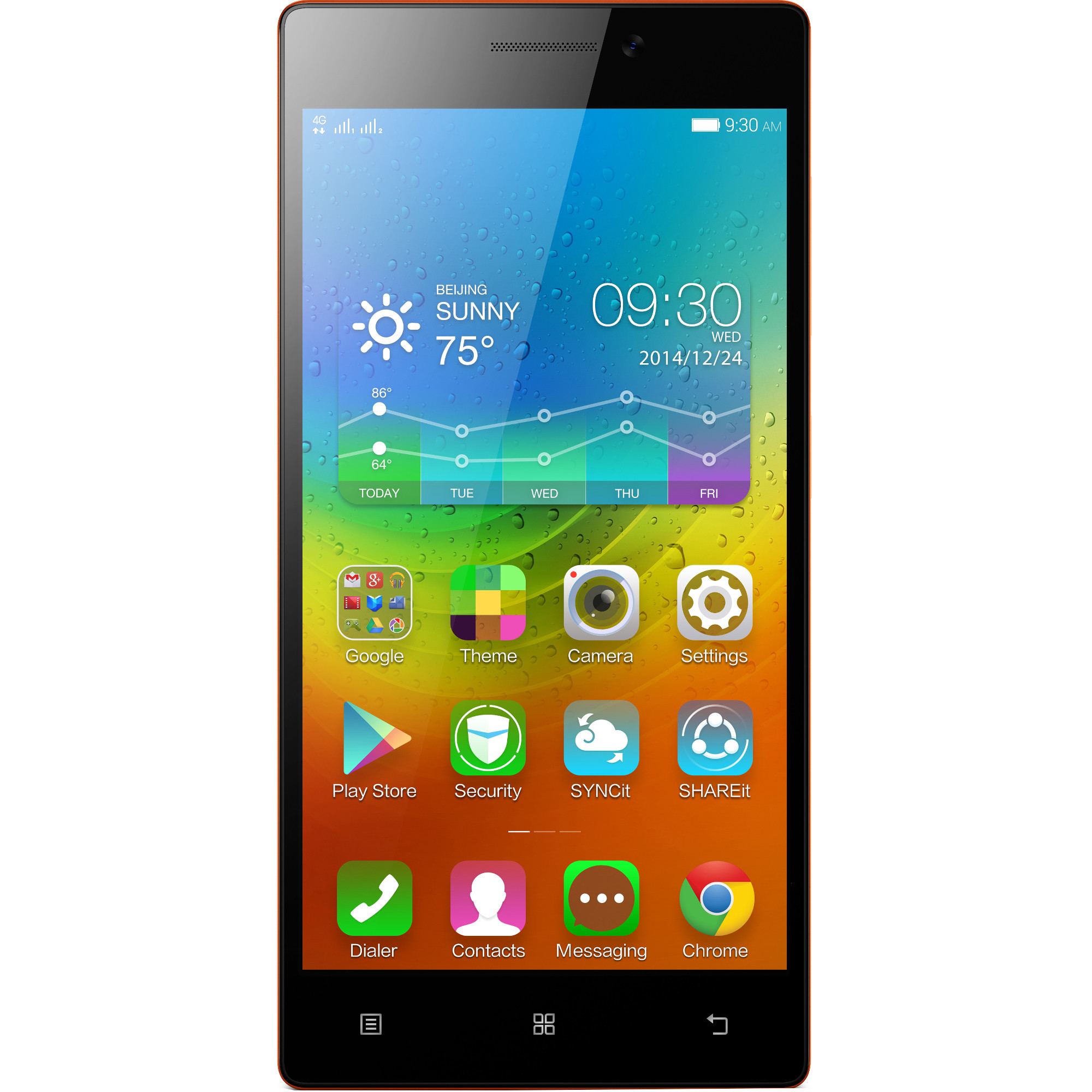 Telefon mobil Lenovo Vibe X2, 16GB, Dual SIM, Auriu