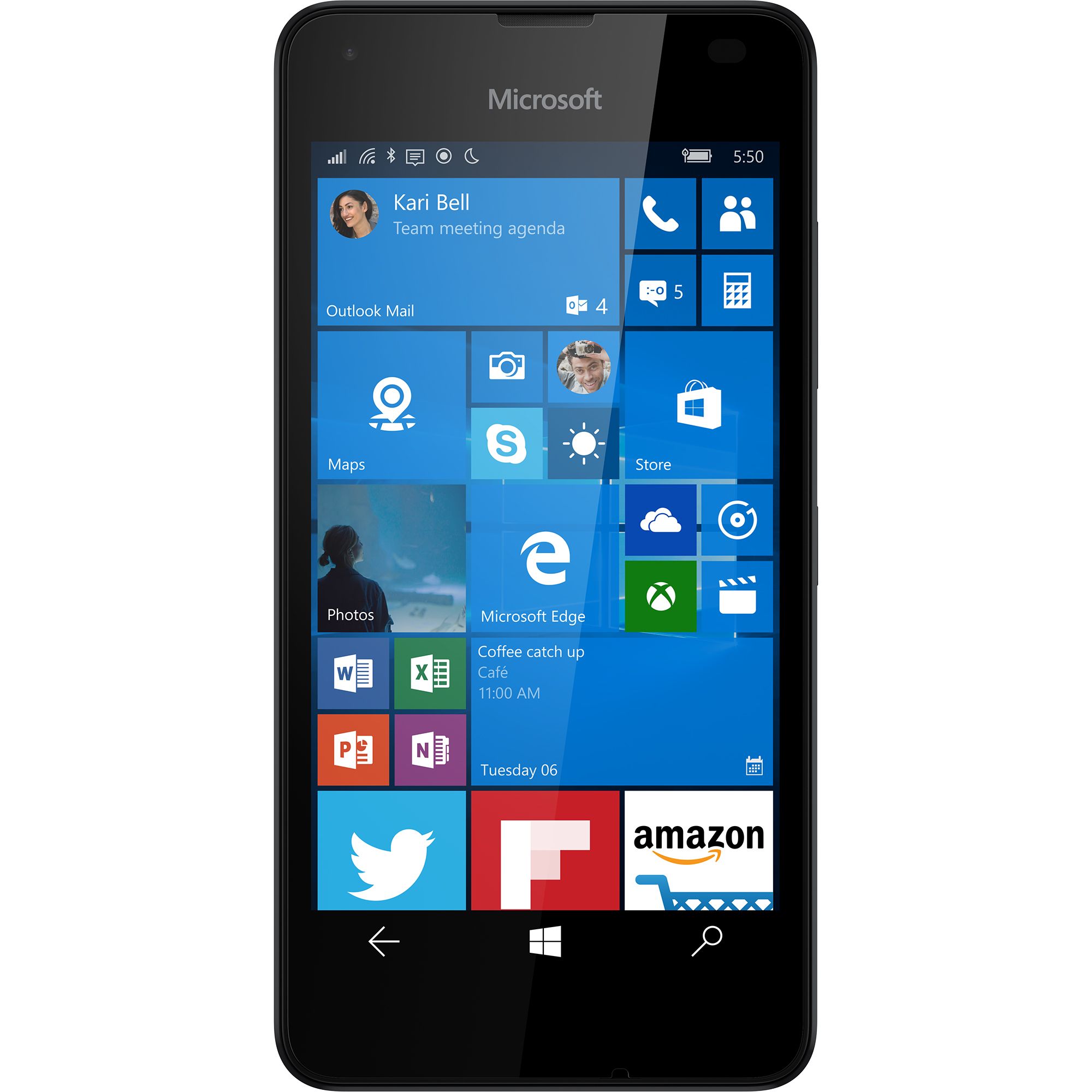 Telefon mobil Microsoft Lumia 950 XL, 32GB, Negru