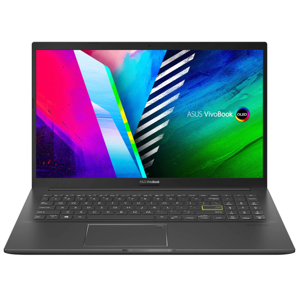 Laptop ASUS Vivobook 15 M513UA, AMD Ryzen 5 5500U, 15.6inch, Full HD, OLED, 8GB, 512GB SSD, AMD Radeon Graphics, Free Dos, Negru