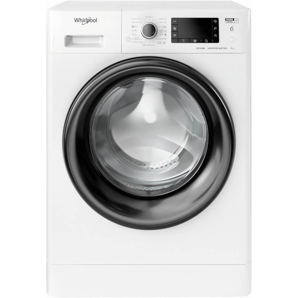 Masina de spalat rufe Whirlpool FWSD 81283 BV EE N, 1200 RPM, 8 kg, Clasa D, (clasificare energetica veche Clasa A+++)