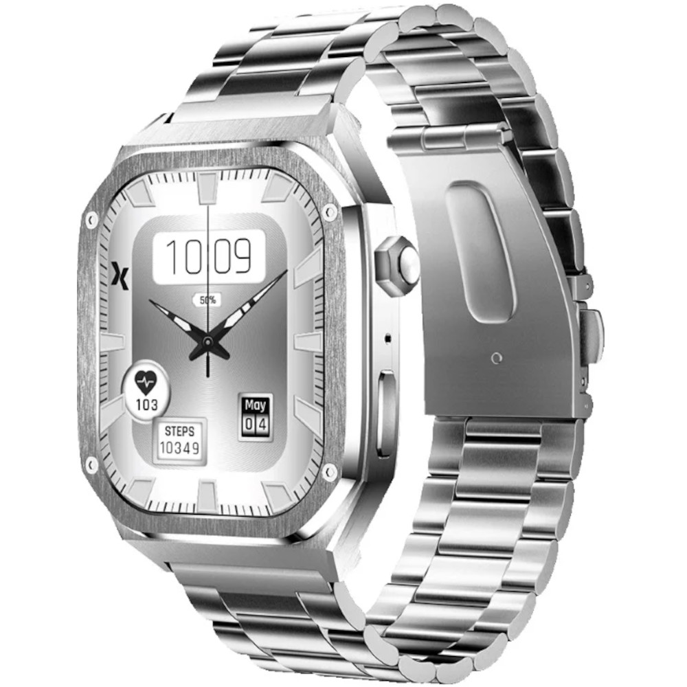 Smartwatch MaxCom FW65 Iron S, Silver