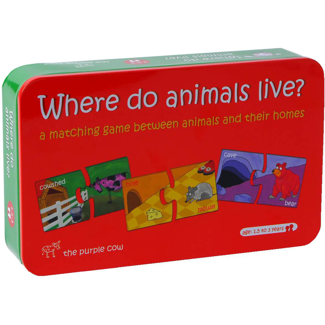Puzzle MomKi Unde locuiesc animalele