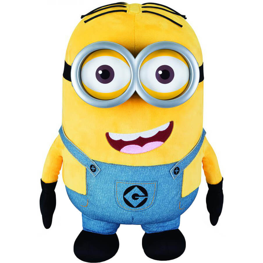 Jucarie de plus Minions Despicable Me 3 Interactiv Jumbo Dave, 40 cm