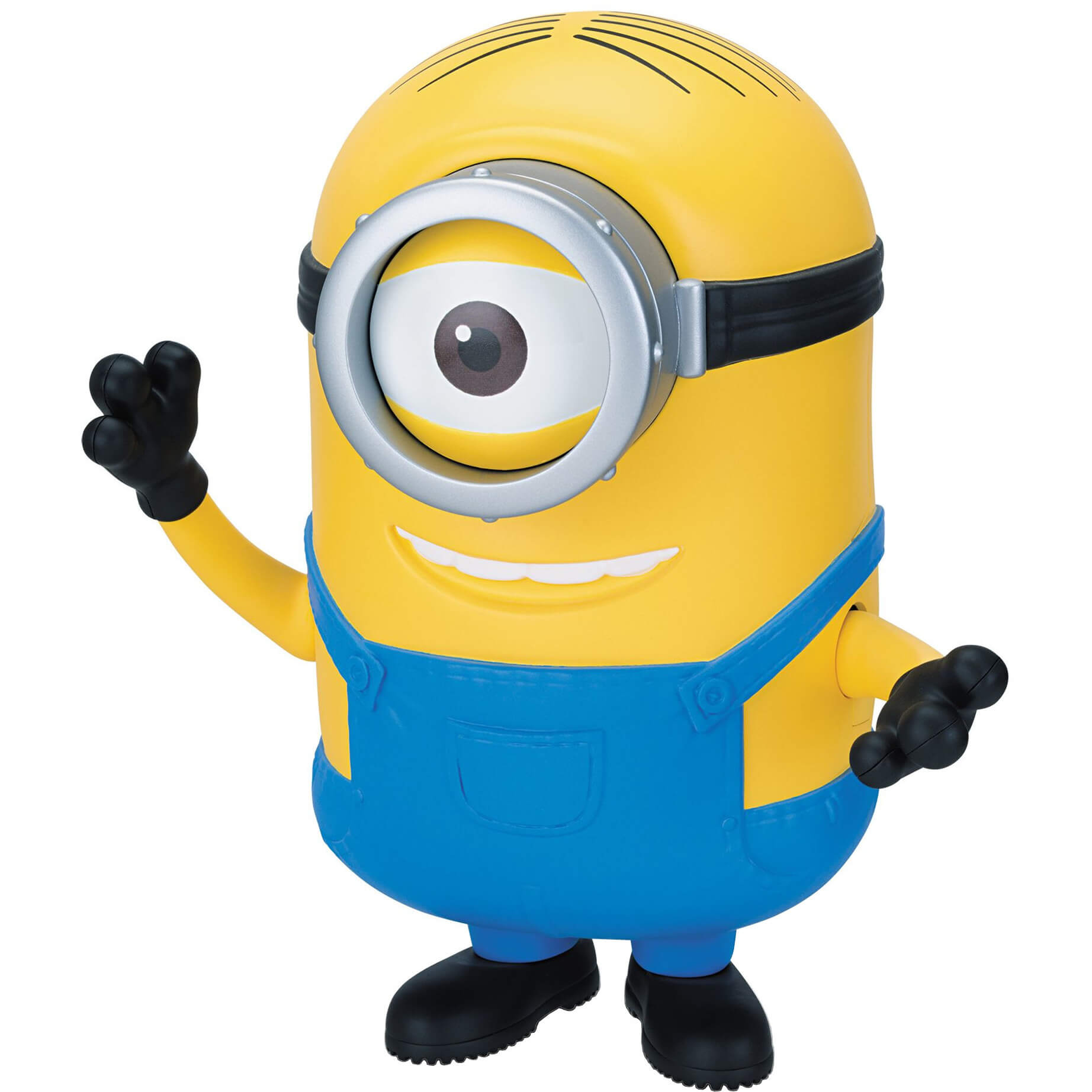 Figurina din plastic Minions Jumbo Stuart cu brate articulate