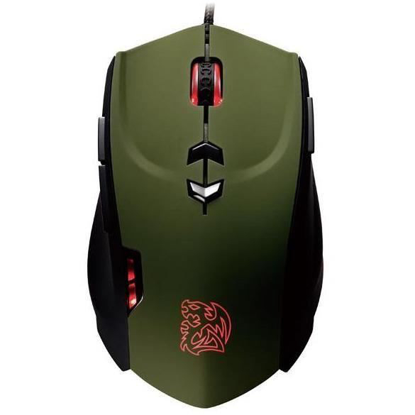 Mouse gaming Tt eSPORTS Theron Battle Edition, Kaki