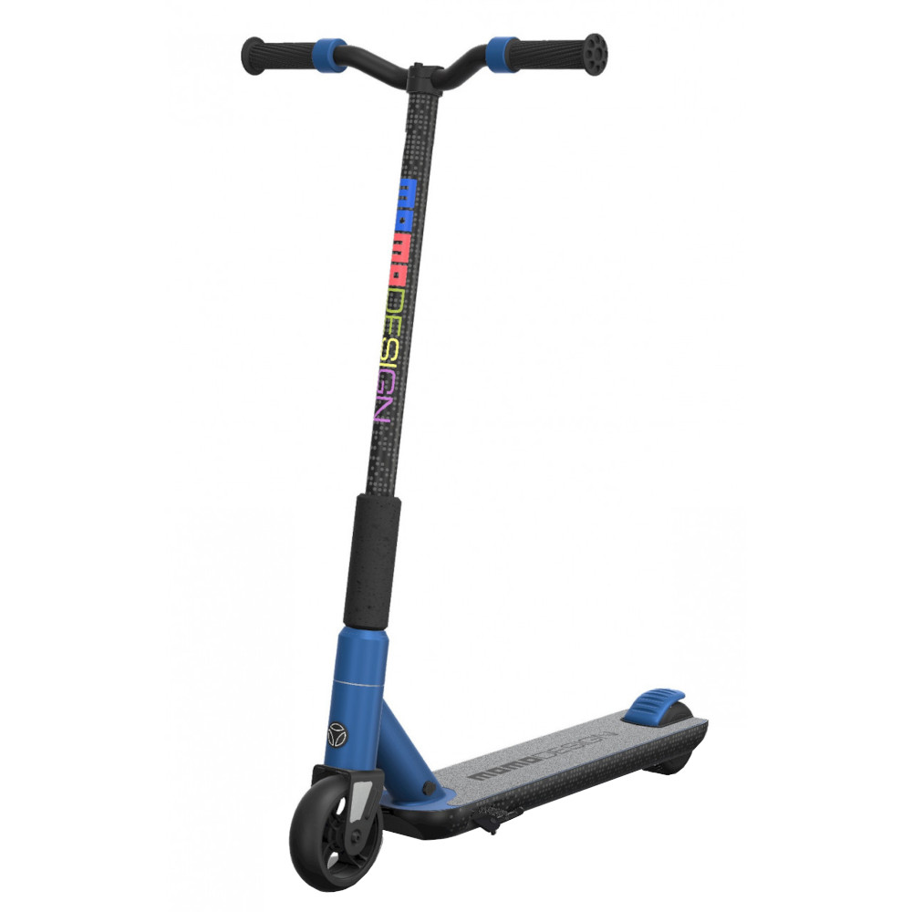 Trotineta electrica Momodesign Kids Flasher, 100W, Autonomie 25Km, 14Km/h, Albastru