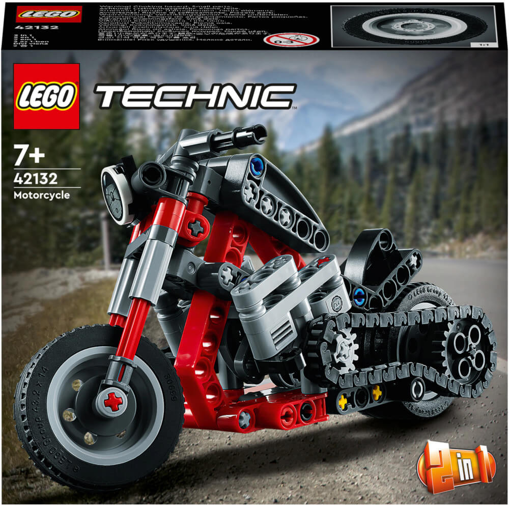 LEGO® Technic - Motocicleta 42132, 163 piese