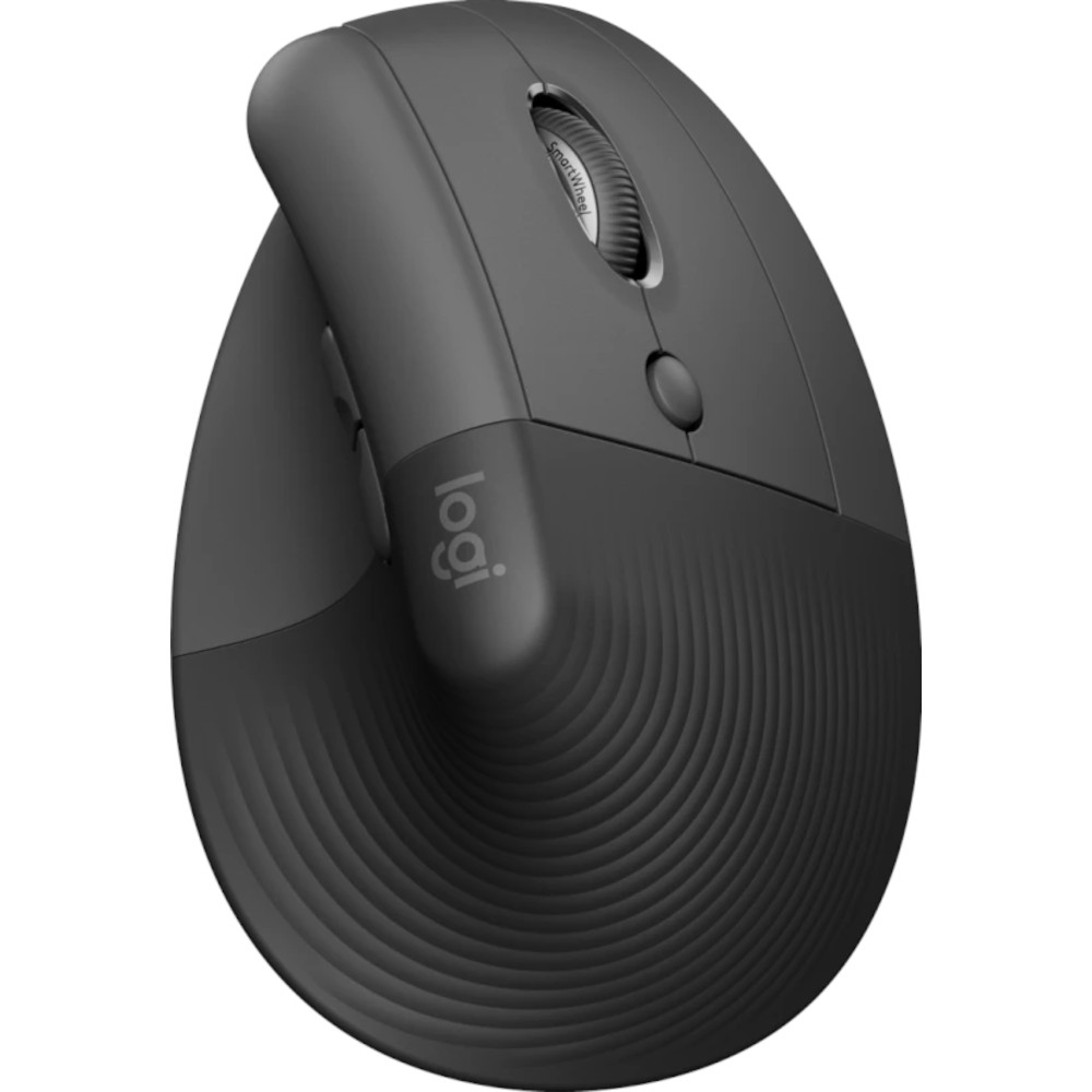 Mouse Logitech Lift Vertical Ergonomic, Wireless, Bluetooth, Negru