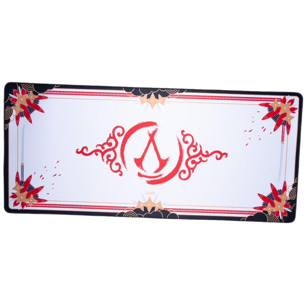 Mousepad Gaming XXL Lexip X Ubisoft - Assassin\'s Creed - Shadows, Rosu