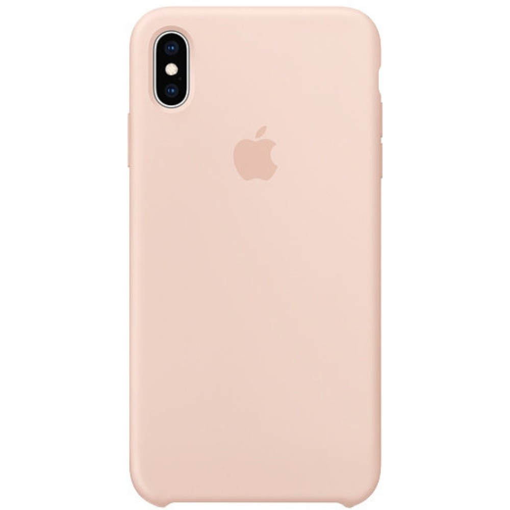 Carcasa de protectie Apple MTFD2ZM/A Silicone pentru iPhone Xs Max, Roz