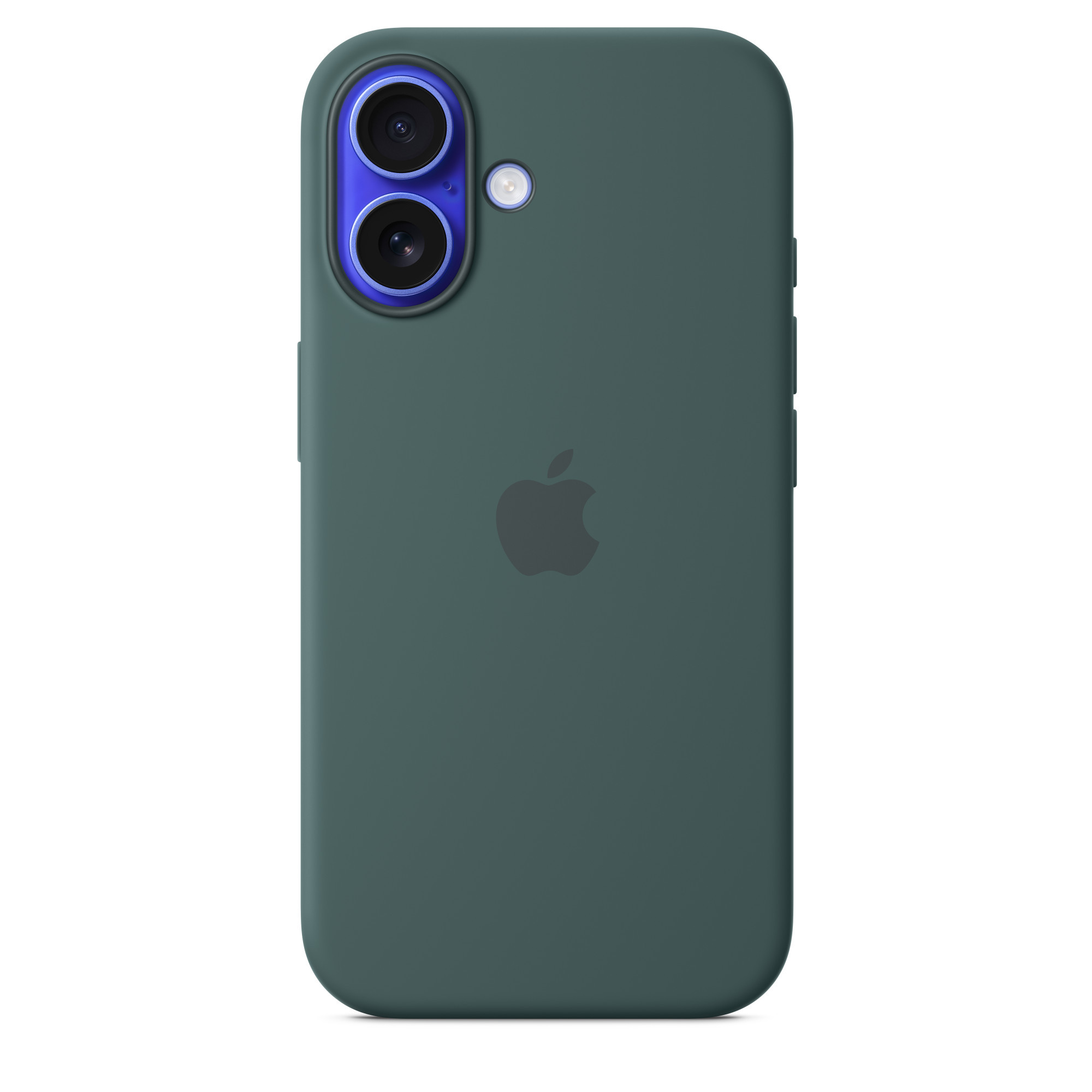 Husa de protectie Apple Silicone Case pentru iPhone 16, MagSafe, Lake Green