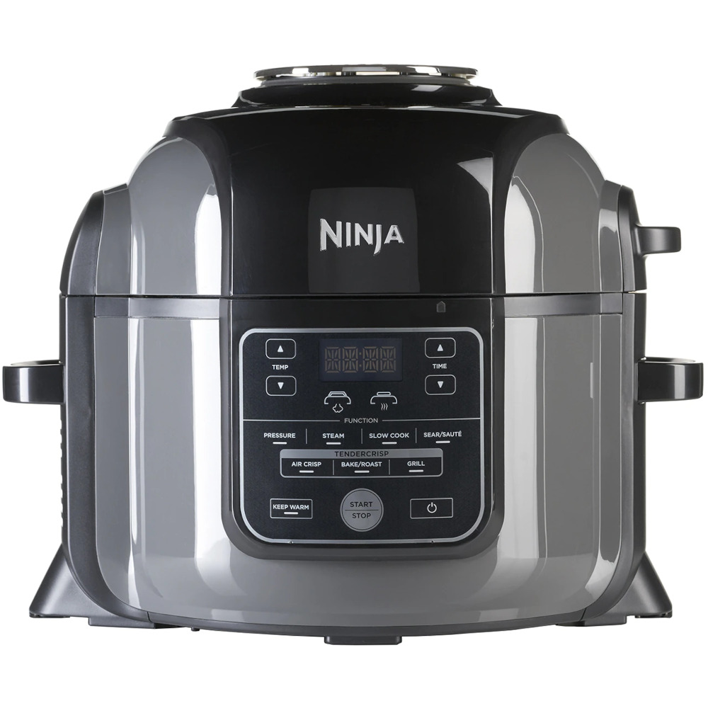 Multicooker Ninja OP300EU, 1460 W, 6 l, 7 moduri gatire, Negru/Gri