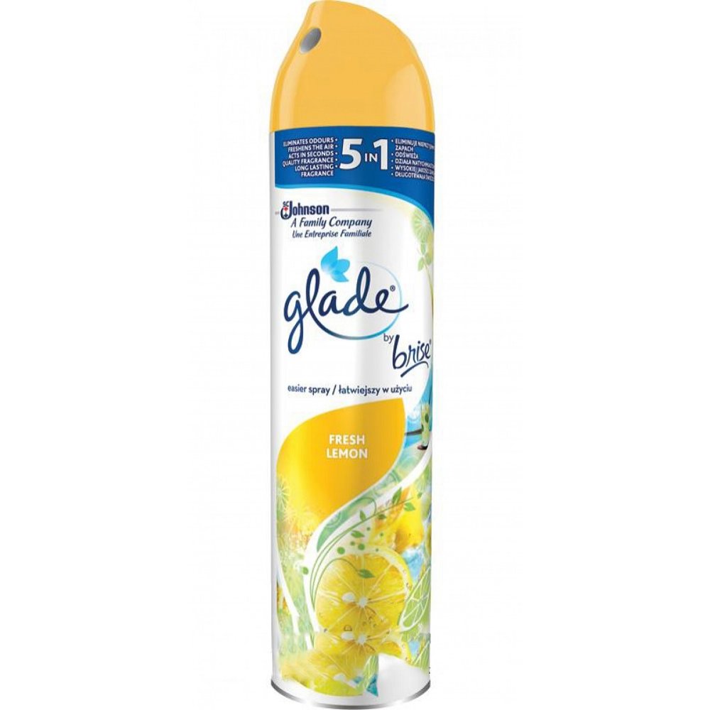 Glade Lemon, Odorizant Camera, Spray - 300ml