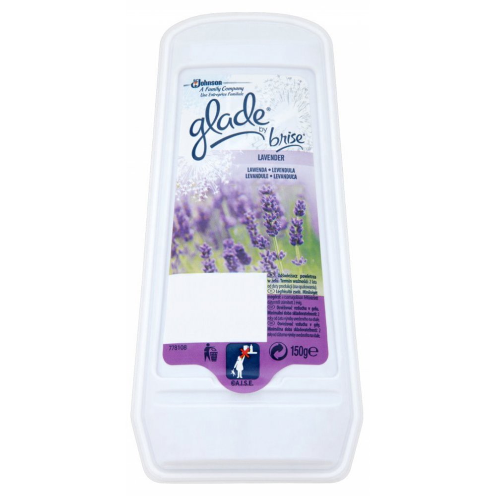 Glade Lavender, Odorizant Camera, Gel - 150g