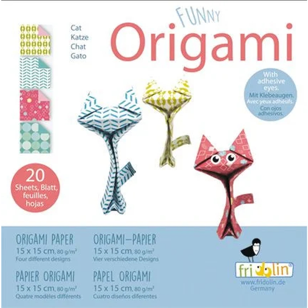 Origami Fridolin, pisici