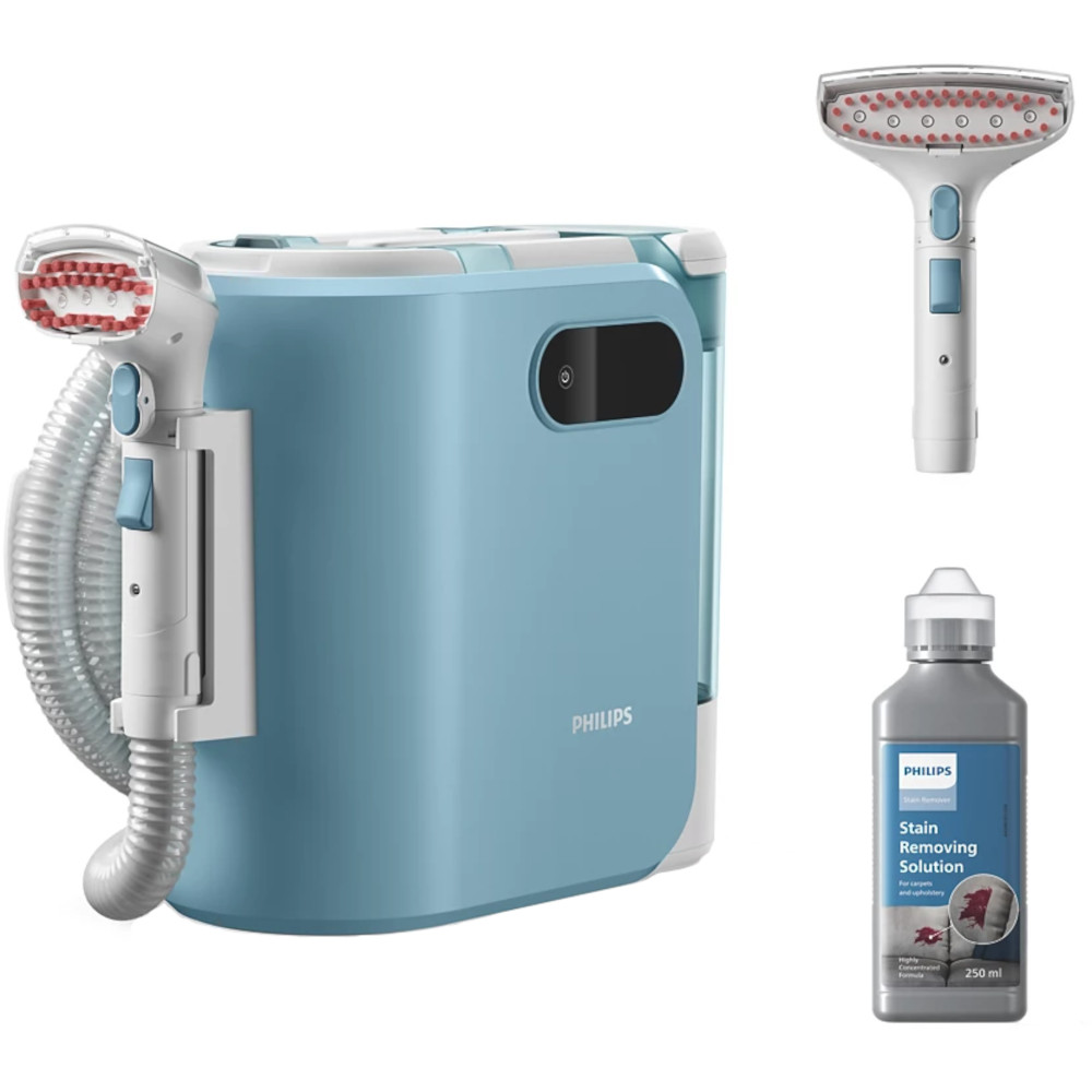 Aspirator cu detergent Philips XW3193/11 Seria 3000, 1.6 l, 400 W, Alb/Albastru