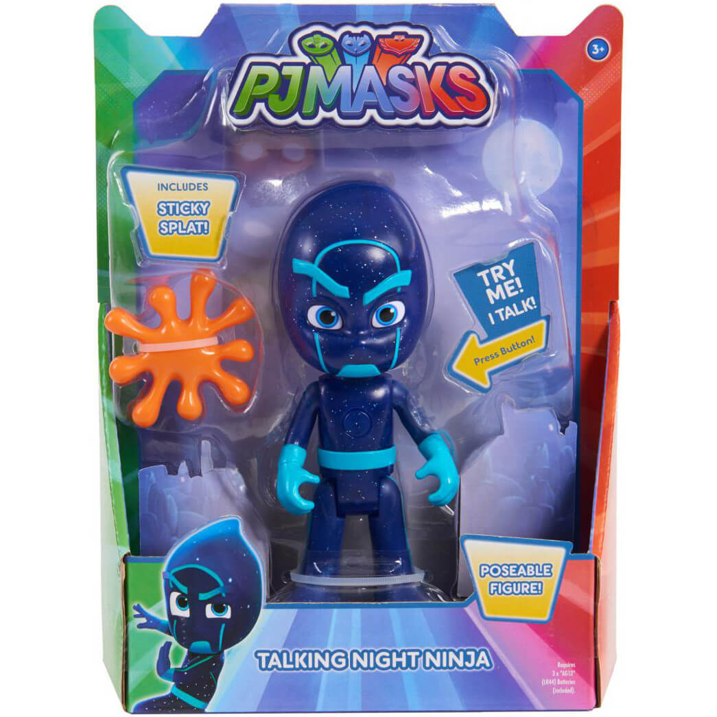 Figurina luminoasa si interactiva Eroi in pijama Ninja