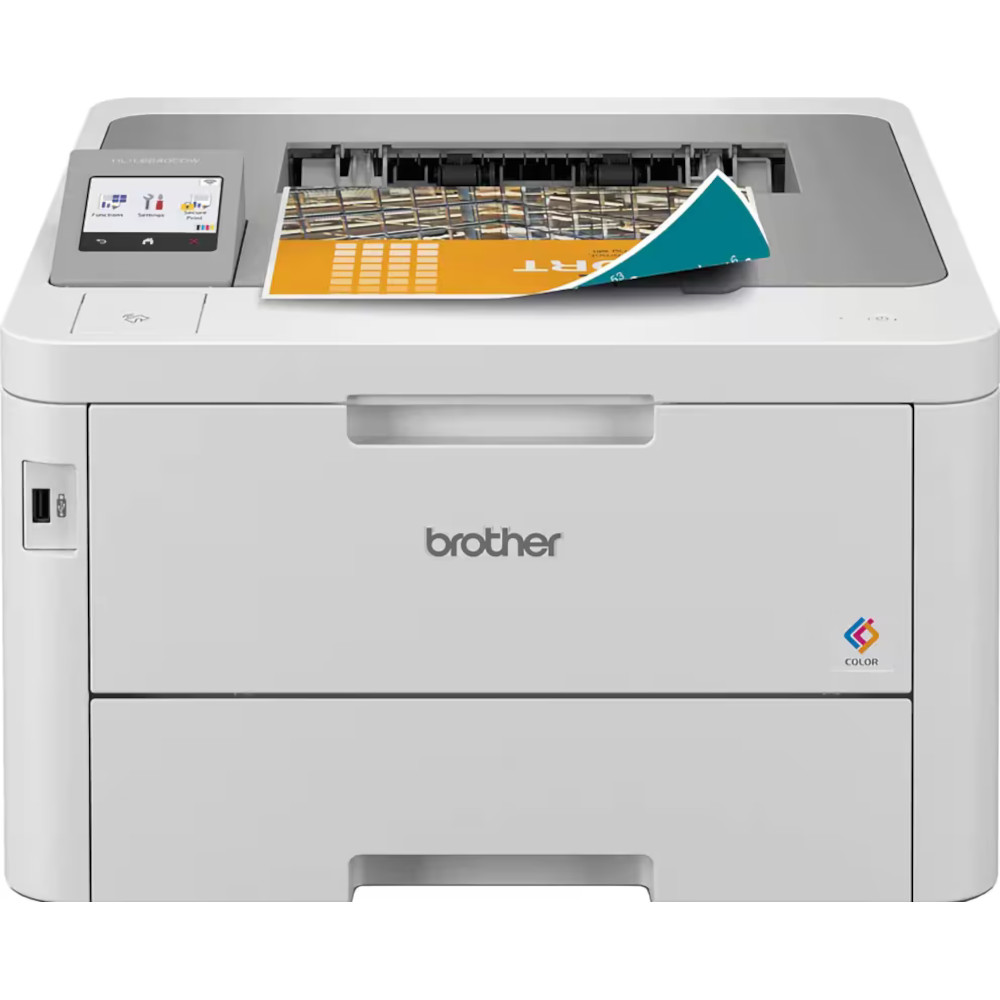 Imprimanta laser color Brother HL-L8240CDW, A4, Wi - Fi, USB, Retea, Alb
