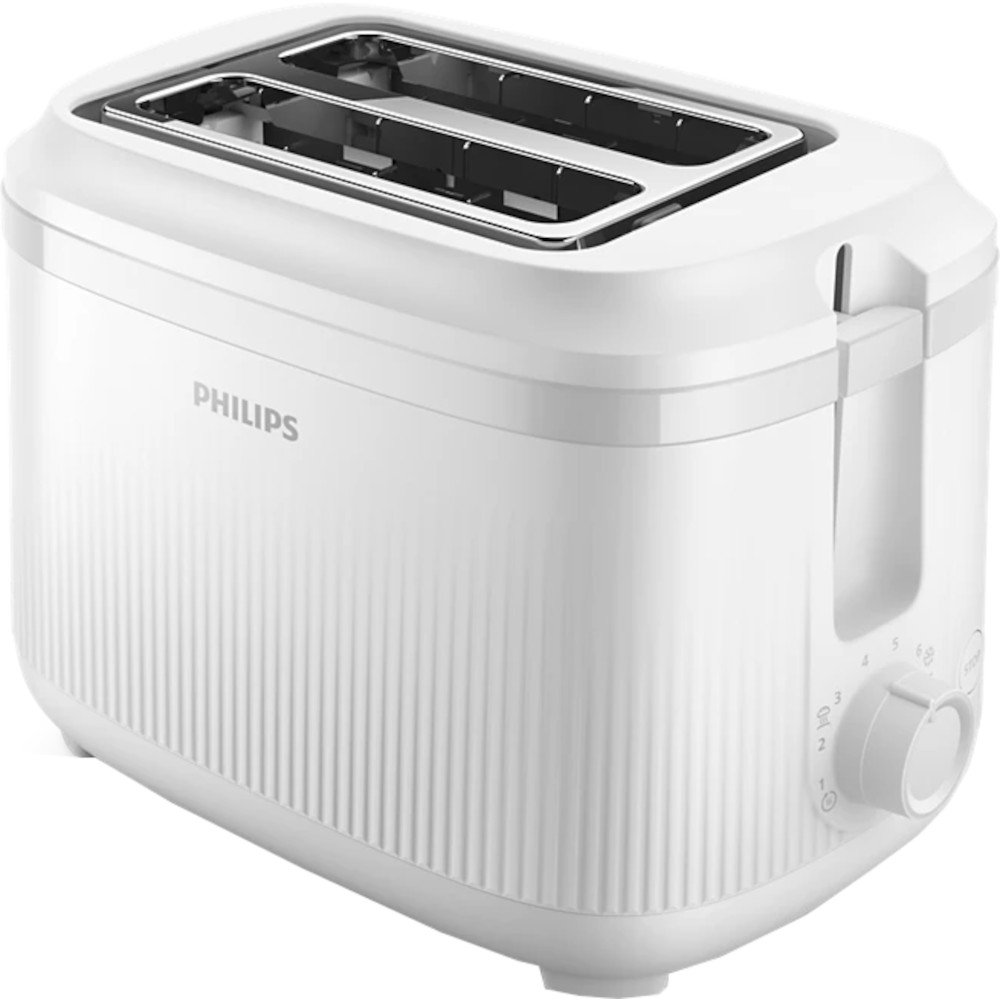 Prajitor paine Philips Seria 3000 HD2511/00, 760-900 W, Alb arctic