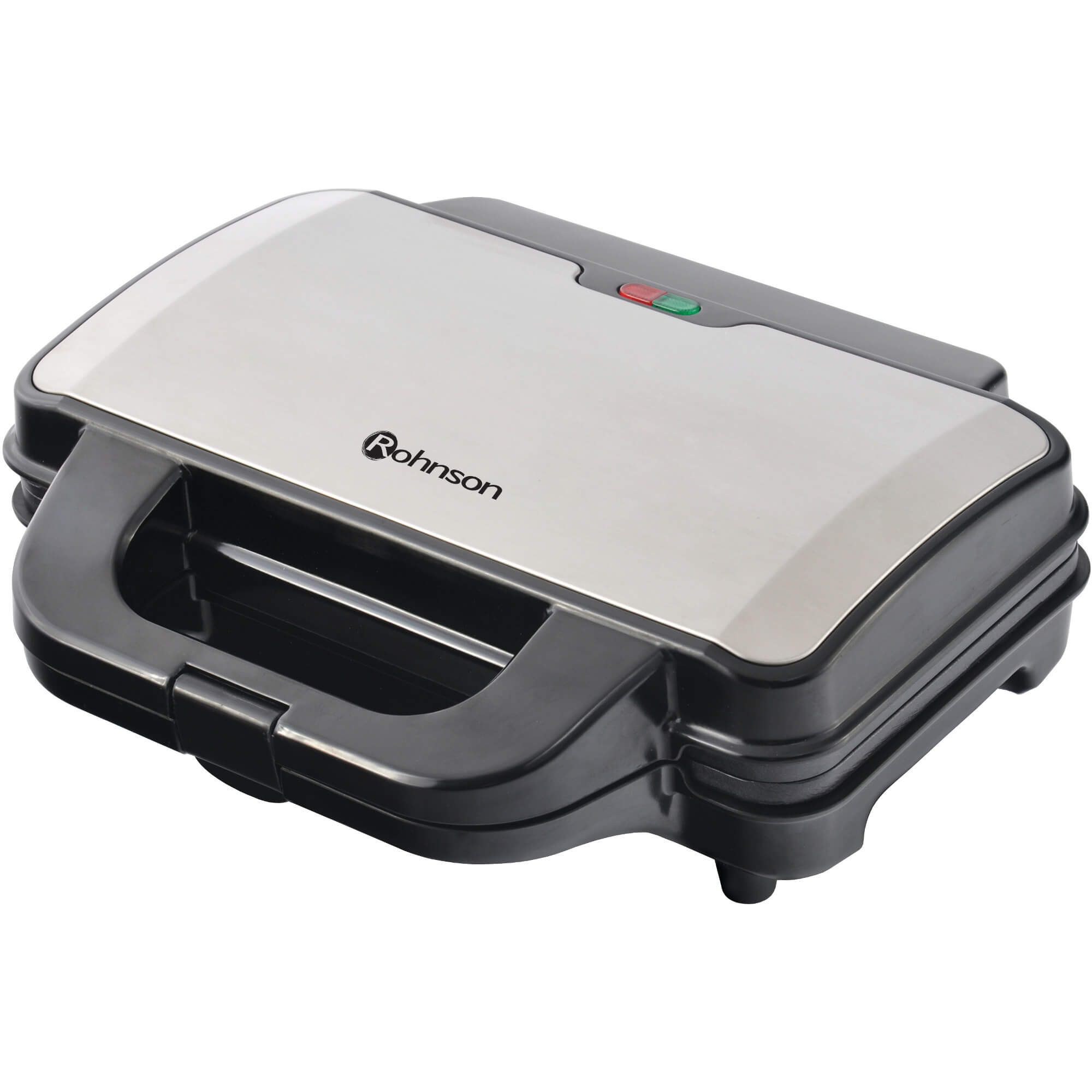 Sandwich-maker Rohnson R276, 900 W, Gri/Negru