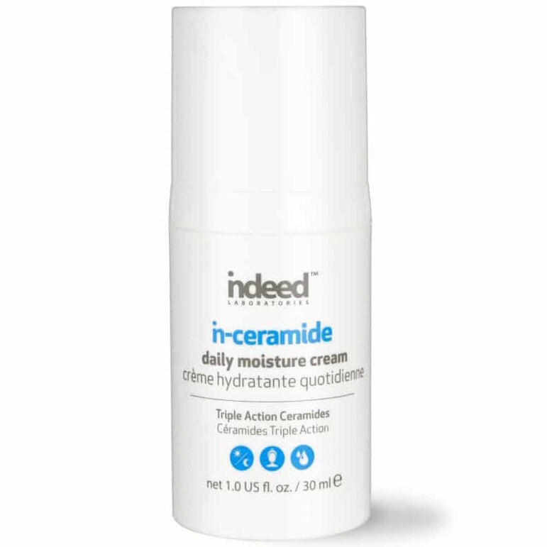 Crema hidratanta cu ceramide pentru ten sensibil sau uscat, in-ceramide, Indeed Labs, 30 ml