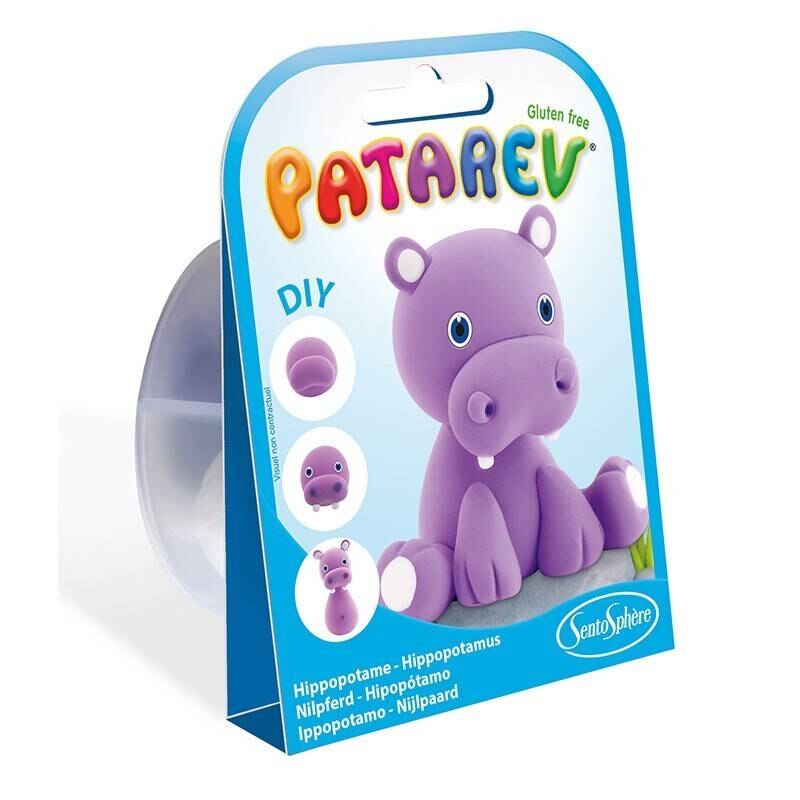 Kit Creativ - Mini Plastilina Patarev Hipopotam