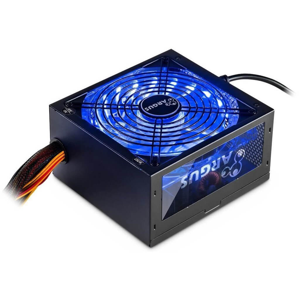 Sursa Inter-Tech Argus RGB-600, 600W, iluminare RGB