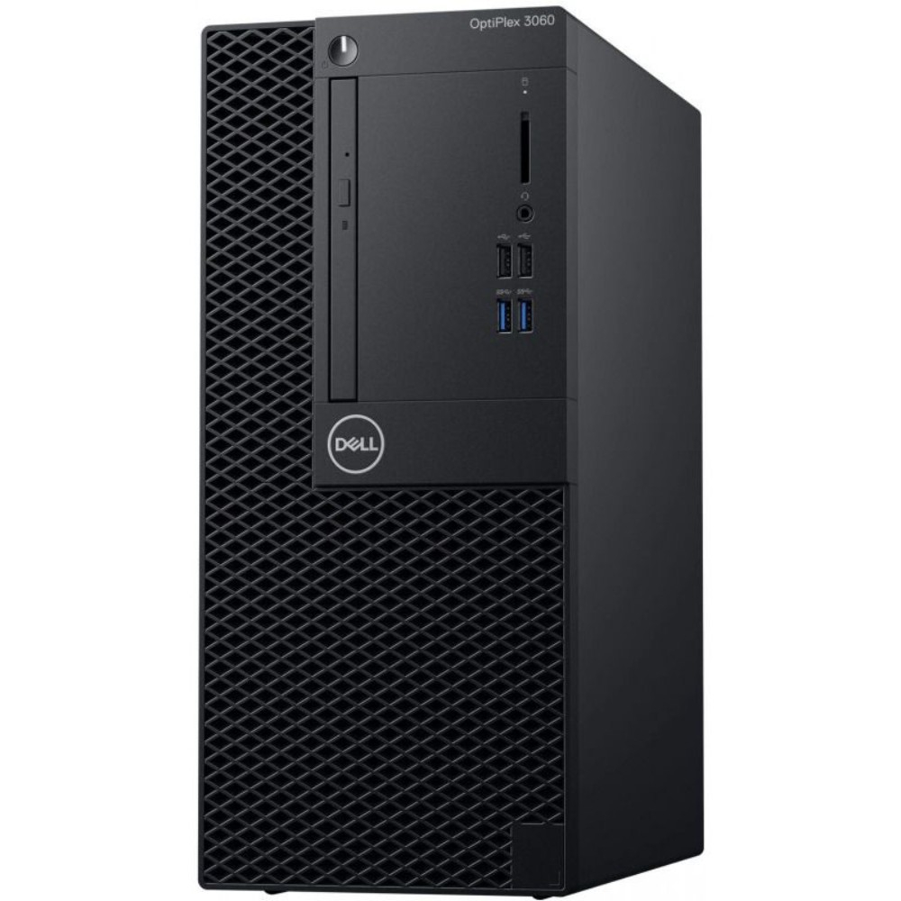 Sistem Desktop PC Dell OptiPlex 3060 MT, Intel Core i3-8100, 8GB DDR4, HDD 1 TB, Intel UHD Graphics, Ubuntu 16.04