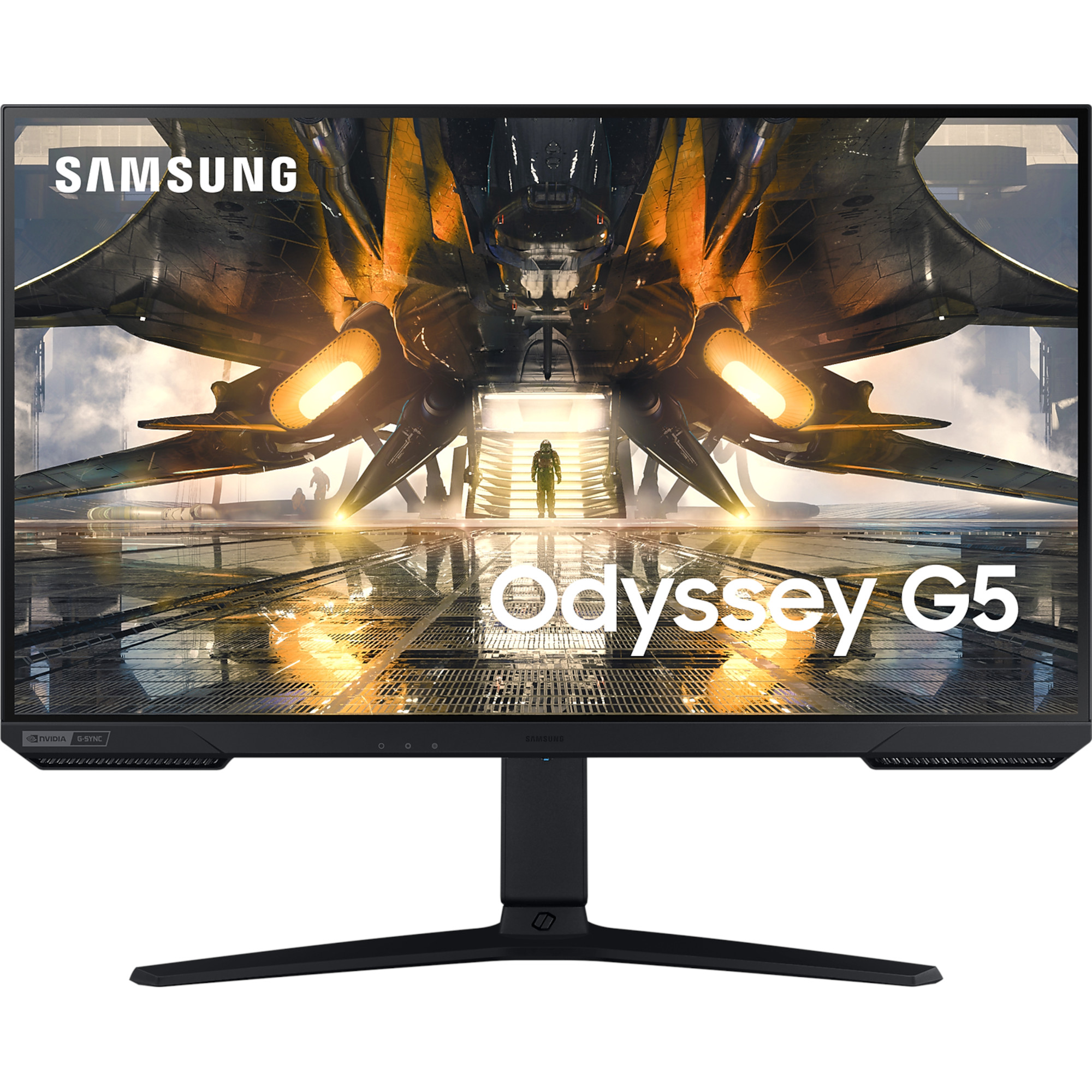 Monitor Gaming LED IPS Samsung LS27AG520PPXEN, 27", QHD, 165 Hz, 1 ms, HDMI, Negru