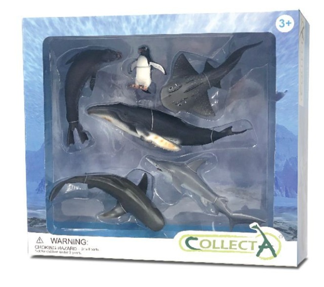 Set 6 figurine Viata Marina - Collecta