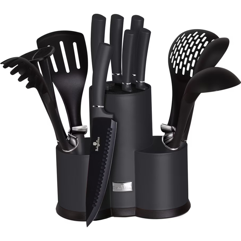 Set ustensile de bucatarie, 12 piese Carbon Pro Berlinger Haus BH 6259A